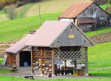 15-Kozolec-Kmetija Štajerski cvet